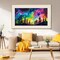 Large Diamond Art Kits for Adults, 5D Aurora Diamond Painting Kits, DIY Full Drill Forest Landscape Diamond Art Painting, Gem Art Kit for Adults for Wall Decor 27.5 X 15.7 Inch